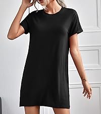 tshirt dresses for women short dresses for women casual black tee shirt dress