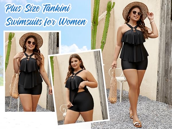 tankini bathing suit for women