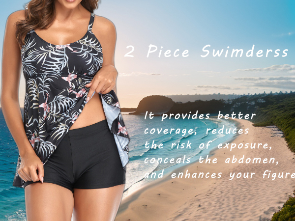 Tummy Control Tankini Swimsuits