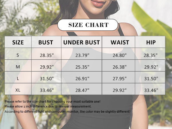 tankini bathing suits for women tummy control