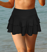 ruffle swimsuit skirt