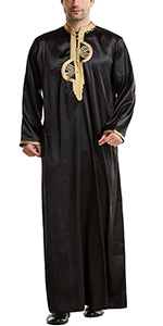 Men muslim dresses long sleeve