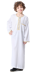 Boy‘s Muslim Clothing white