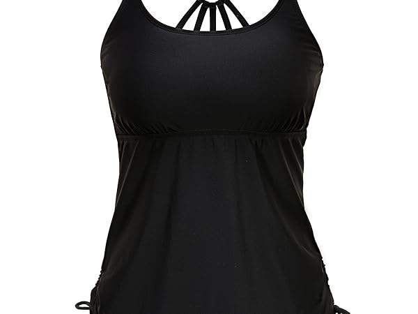 Loose fit tankini top