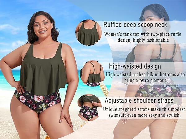 plus size swimsuits