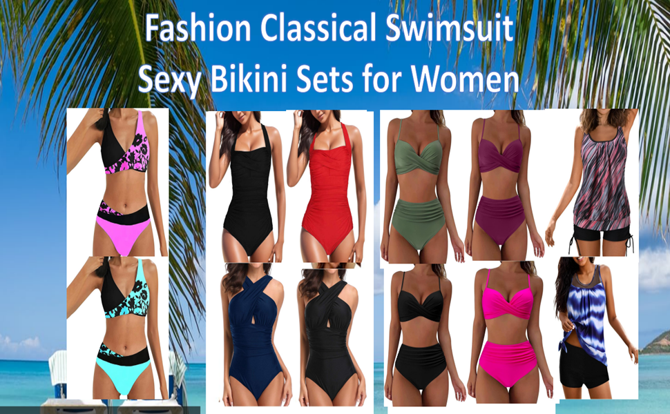 Tankini Swimsuits for Womens 