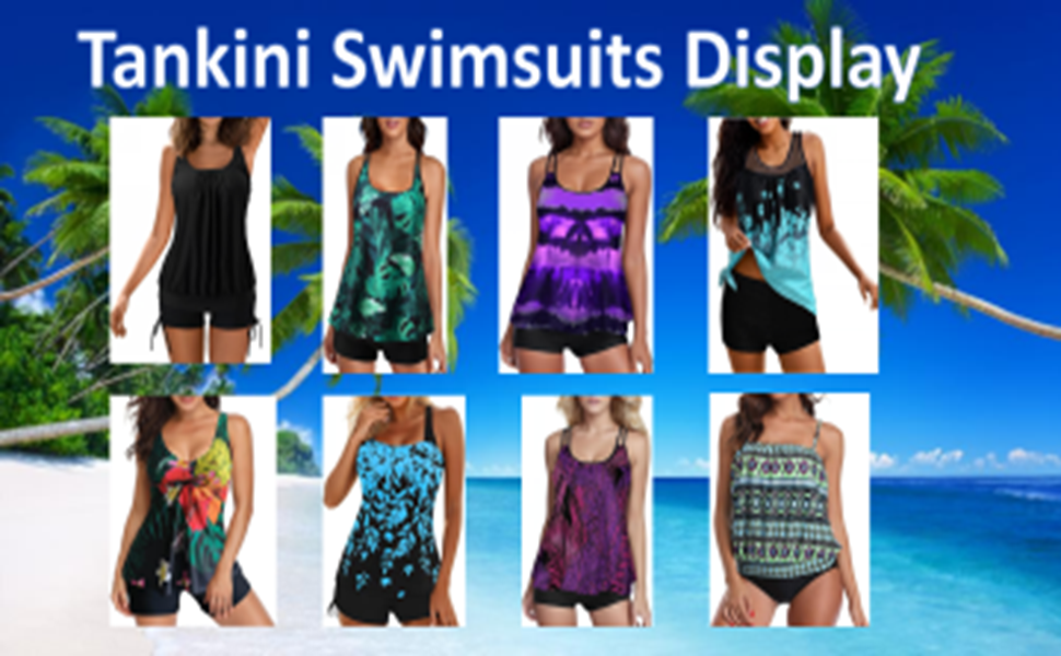 Tankini Swimsuits for Womens