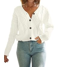 cropped  cardigan sweater