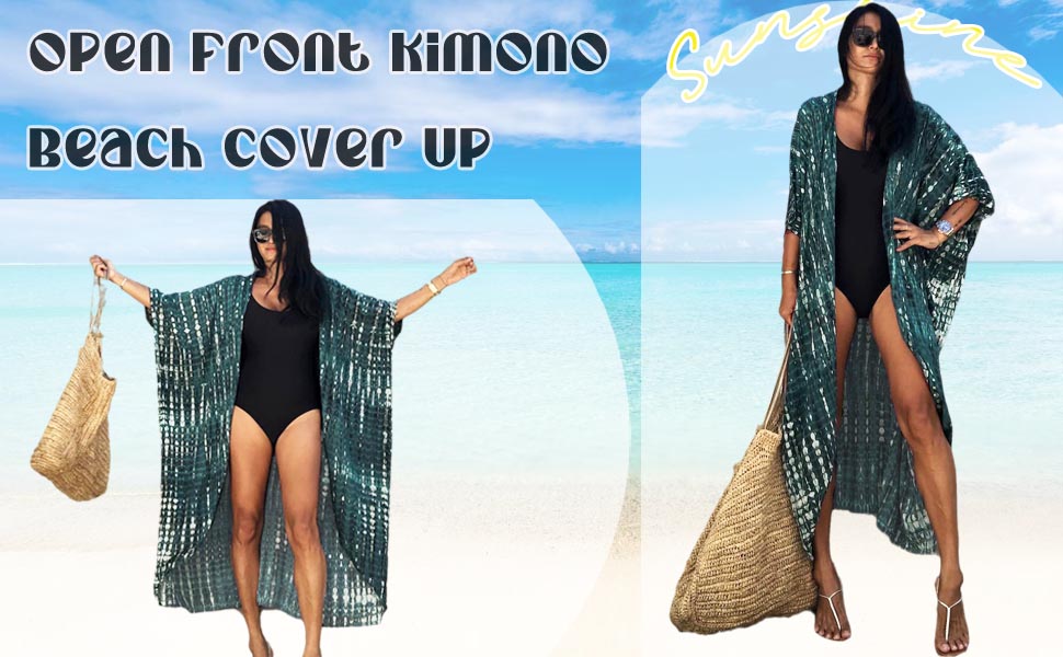 SmudgeLife kimono beach cover up