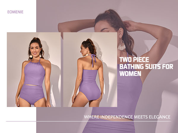 two piece swimsuits for women