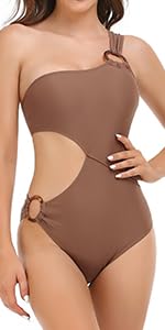 ONE SHOULDER SWIMSUIT