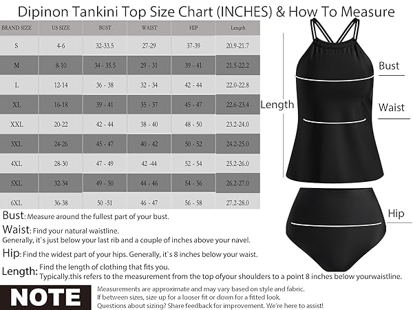 Dipinon women tankini high neck tummy control tankini tops swimsuit tops bathing suit top