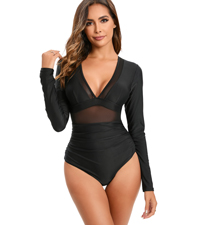 long sleeve swimsuits for women