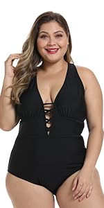 plus size swimwear