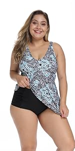 womens plus size swimwear