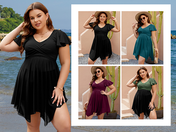 Plus Size Swimsuit for women