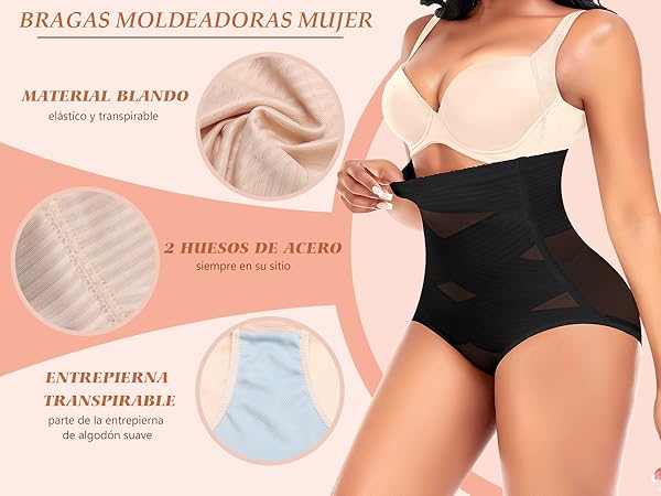 braga faja reductora mujer invisible