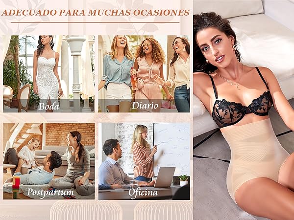 faja reductora mujer para vestido