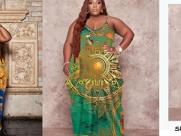 plus size maxi dress