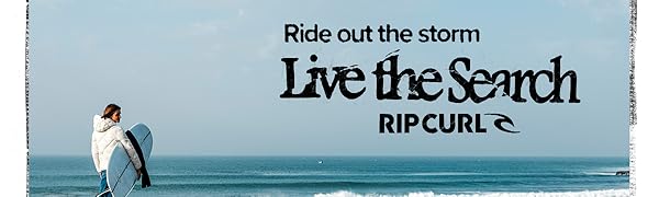 Live The Search Logo - Rip Curl