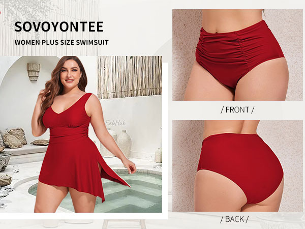 Plus size swimsuit