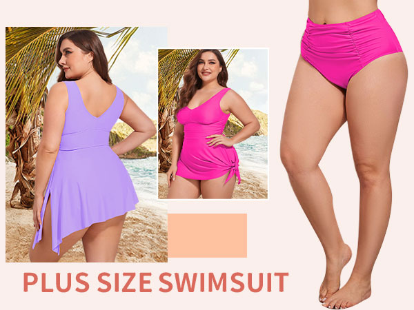 Plus size swimsuit