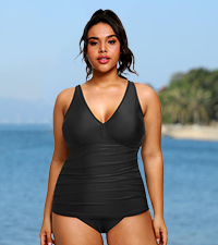 plus size tankini top