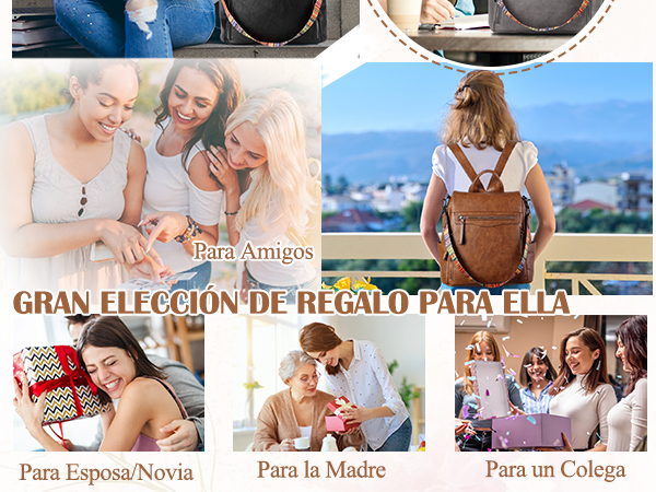 Bolso Mochila Mujer