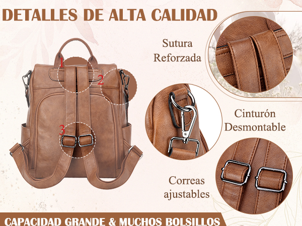 Bolso Mochila Mujer