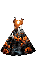 halloween Swing Dresses