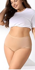 period underwear for women plus size organic cotton