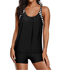 athletic tankini swimsuit