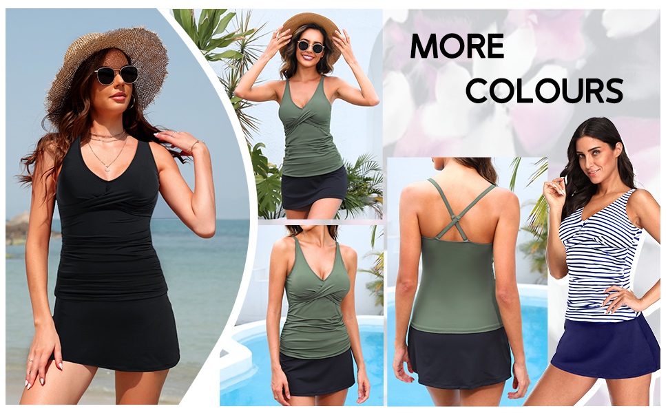 bathing suits for women tankini two piece