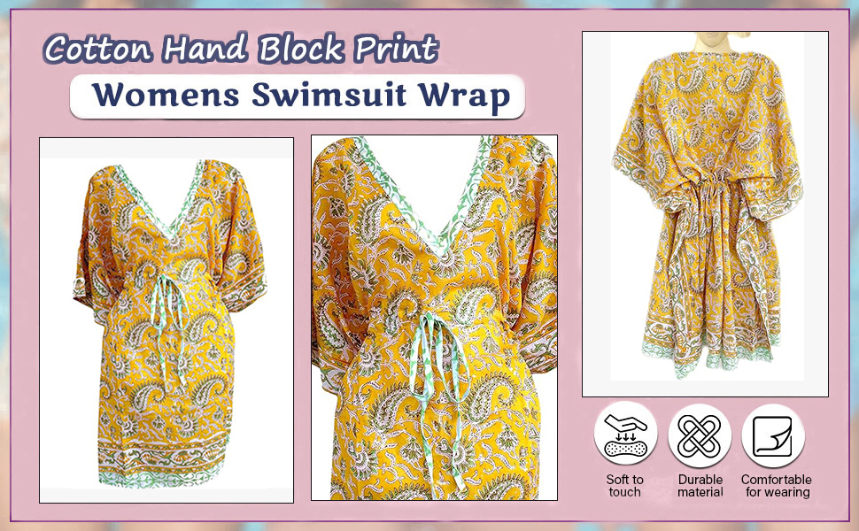 Hand Block Kaftan