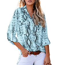 Snake Print Shirt