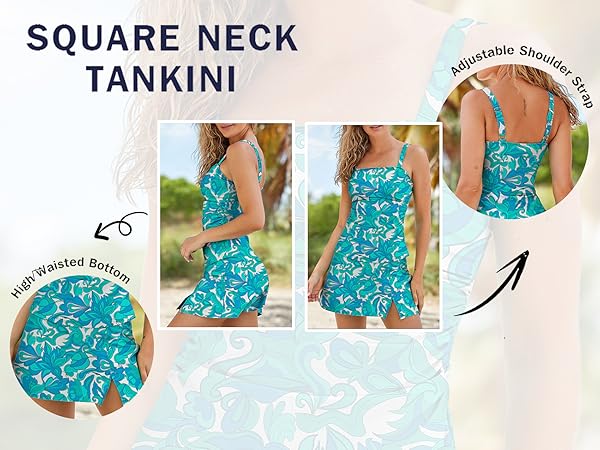 tankini high waisted tankini swimsuits for women