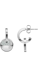 Tommy Hilfiger Jewelry Pendientes para Mujer de Acero inoxidable - 2780459