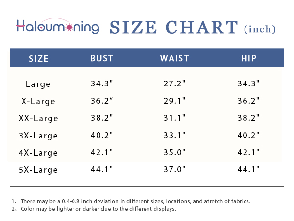 Size Chart 2