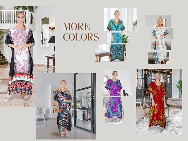 Multiple colors in Kaftans