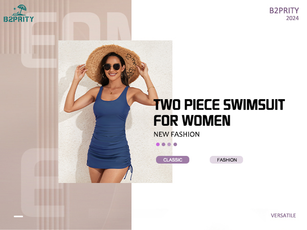 two piece swimsuit for women