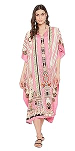 Floral kaftan for women