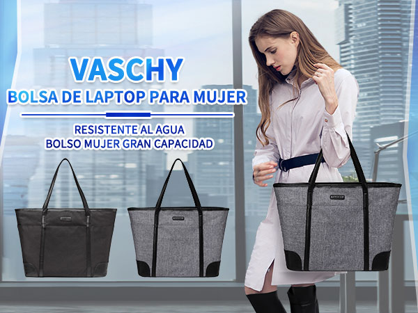 VASCHY Bolso Portatil Mujer