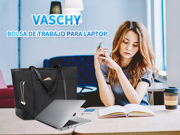 VASCHY Bolso Portatil Mujer