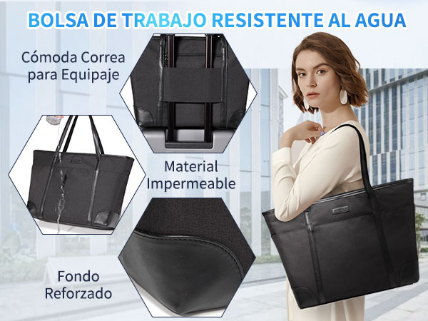 VASCHY Bolso Portatil Mujer