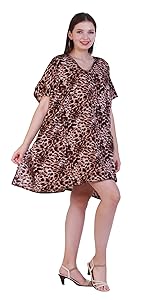 Leopard kaftan