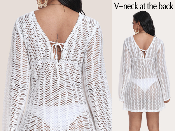 vneck cover ups