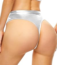 Metallic Booty Shorts