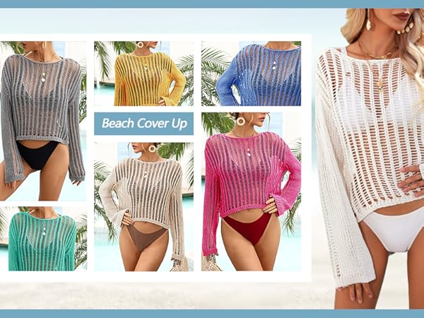 swim cover ups for women