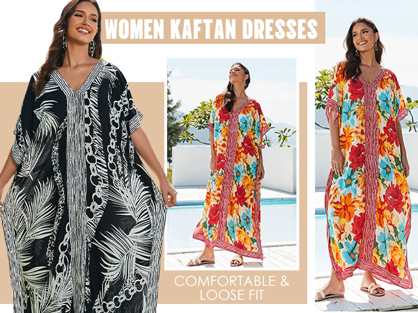 women kaftan dress