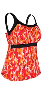 Plus Size Tankini Top